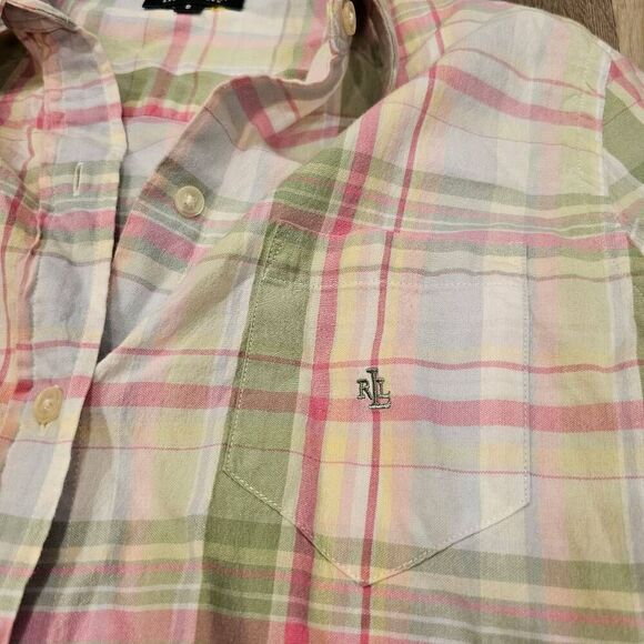 Ralph Lauren Plaid Button up Shirt size Small - Picture 5 of 5